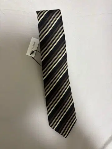 Calvin Klein 스트라이프 넥타이 택 포함 새상품