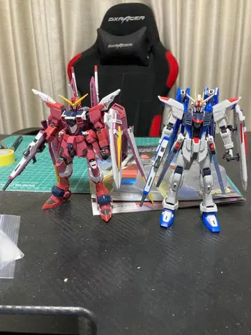 RG 프리덤 건담 RG 저스티스 건담