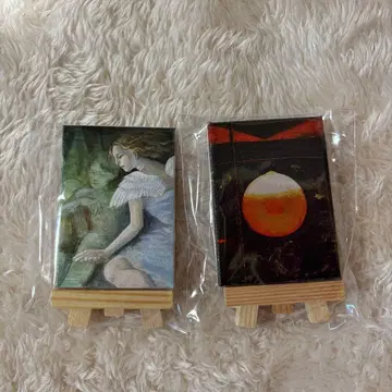 블루 피리어드 작중 작품 미니 캔버스 2세트