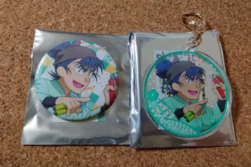 닌타마 란타로 모두 함께 장사하기 식만류삼랑 아크릴 키링 캔뱃지 로프트