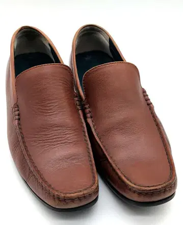 리갈 브라운 가죽 로퍼