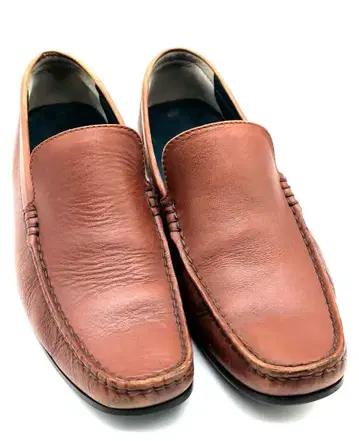 리갈 브라운 가죽 로퍼