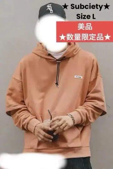 새상품급 Subciety 서브사이티 Layered PARKA ORANGE