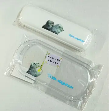 도바 수족관 랏코 메이짱 & 키라짱 미니 펜 케이스, 멀티 트레이 새상품