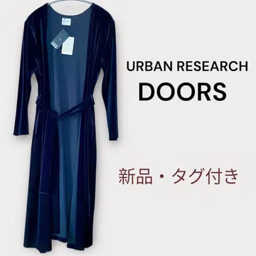 [미사용 새상품 택 포함] 어반 리서치 도어즈 벨로아 가운 롱 가디건