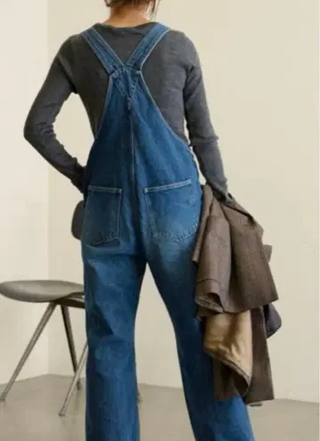 프레임워크 데님 오버롤 살로펫 38