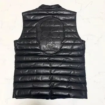 루시안 페라피네 가죽 다운 베스트 S 블랙 스컬 해골