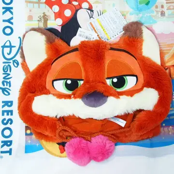 주토피아 닉 폼폼 포함 팬캡