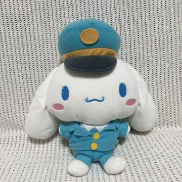 산리오 시나모롤 도쿄역 한정판 역장 봉제 인형