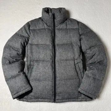 두툼한 PAZZO DENIM 파쪼 데님 다운 자켓 울트라 웜 그레이