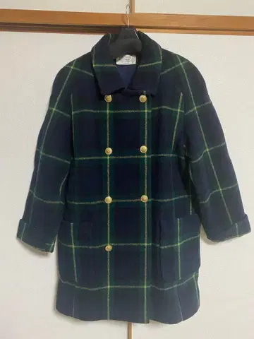 코트 그린 체크 앨리스버리