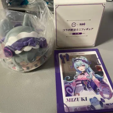 원신 스시로 몽상월 미즈키 피규어 카드