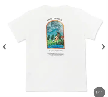 지브리 미술관 토토로 T셔츠 L 지브리