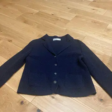 CHRISTIAN AUJARD 네이비 테일러드 자켓 일본제 11호