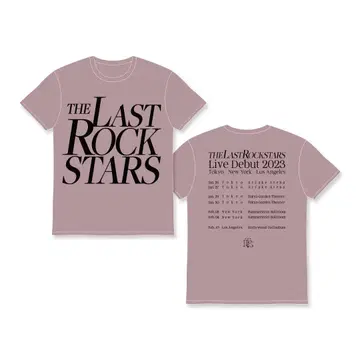 THE LAST ROCKSTARS 굿즈 티셔츠