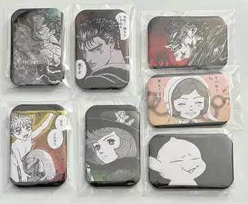 베르세르크 카페 트레이딩 스퀘어 캔뱃지 갓츠 팩 씰