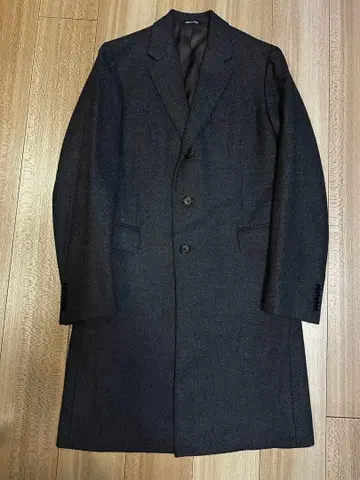 새상품급 폴 스튜어트 PaulStuart 체스터 코트 다크 그레이 46