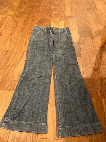 theory 플레어 데님 팬츠