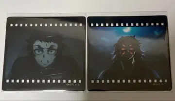 귀멸의 칼날 다이닝 오타노시미 복권 필름풍 클리어 카드 코쿠시보 카이가쿠