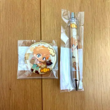 지박소년 하나코 군 미나모토 코우 캔뱃지 볼펜 세트
