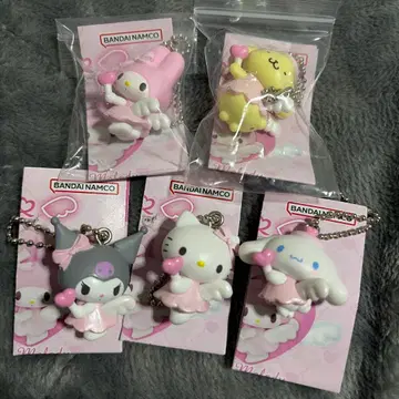 산리오 꿈꾸는 엔젤 스윙 키링 가챠 컴플리트