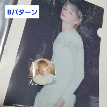 TXT 휴닝카이 군 클리어 파일 & 캔뱃지 2개 세트