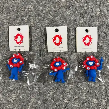 EXPO2025 PVC 마스코트 미야쿠미야쿠 키링 3종 세트