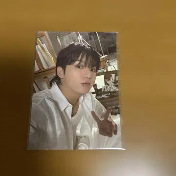 BTS JungKook GOLDEN 오버 사이즈 자켓 포토 카드