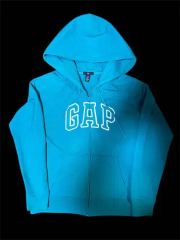 00s gap 지퍼 후드티 스카이블루