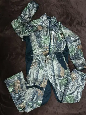 워크맨 카모플라쥬 헌팅 에어로 스트레치 상하의 세트 3L