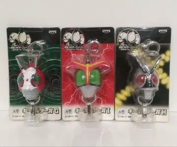 가면라이더 키링상 제일복권 영광의 라이더 마스크편 3종 세트