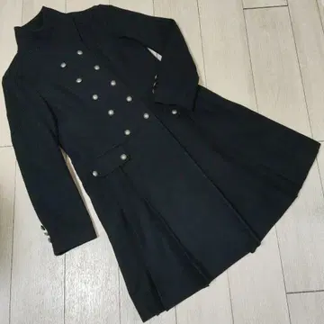 COMME CA ISM 더블 롱 코트