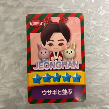 SEVENTEEN 세븐틴 NEW fc 한정판 정한 포토카드