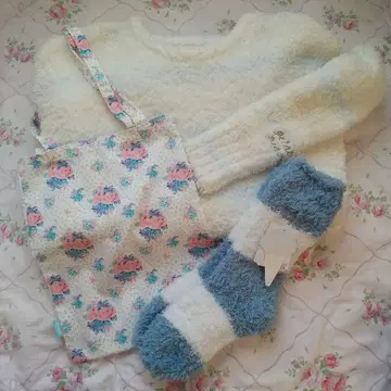 gelato pique 룸웨어 프리 사이즈 룸삭스 백