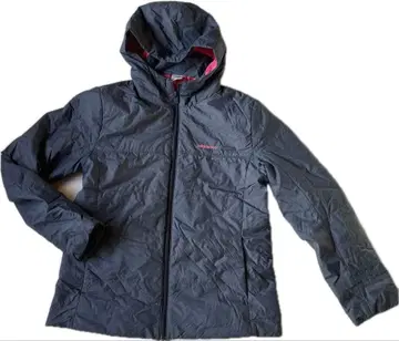 아디다스 블루 충전솜 후드 부착 자켓 S 사이즈