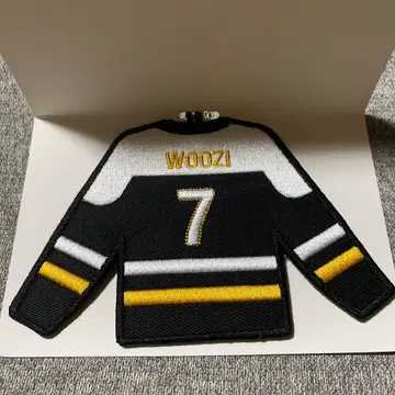 SEVENTEEN HOME 와펜 키링 우지