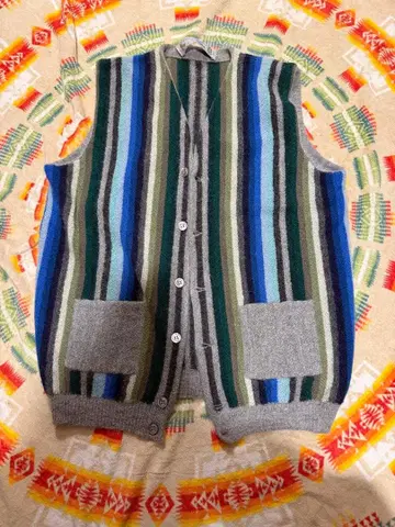 FANNI LEMMERMAYER 레마메이어 알파카 니트 베스트 그린