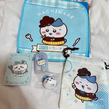 치이카와 코스 복조리 미니 타월 하치와레