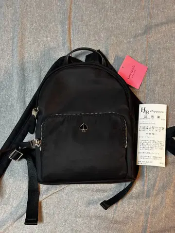 케이트 스페이드 백팩 가방 블랙 컬러 PXRUA429 인증서 포함