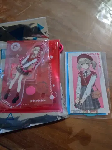 스시로 프로세카 콜라보 아즈사와 코하네 멀티 파우치 스티커