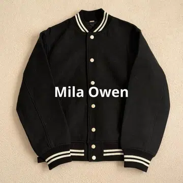 Mila Owen 멜톤 바시티 자켓