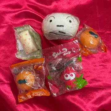 시로 무뉴무뉴 다이후쿠 마스코트 L 스프라툰 오징어 떡 귤