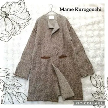 새상품급 레어 Mame Kurogouchi 알파카 롱 코트
