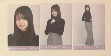 노기자카46 생사진 세토구치 신게츠 레이어드 상의 3종 컴프