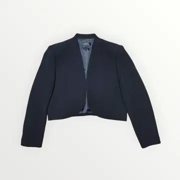 새상품급 Aimer 노카라 숏 기장 자켓 블랙 L