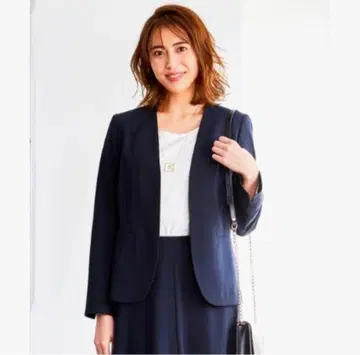 자유구 노카라 자켓 네이비 빅 사이즈 44 온워드 카시야마