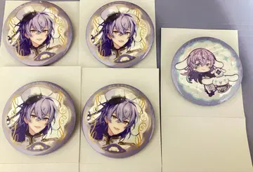 별을 인도하는 쇼 산리오 콜라보 캔뱃지 5점