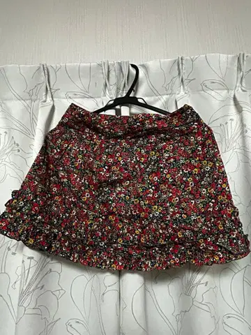 charlotte ronson 꽃무늬 플레어 스커트 M