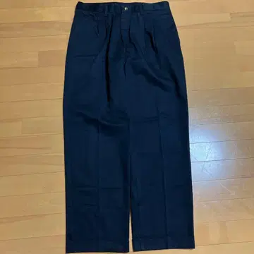 90s Wrangler 'TIMBER CREEK' 블랙 치노 초와이드