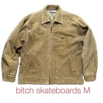 bitch skateboards 코듀로이 자켓 M 베이지